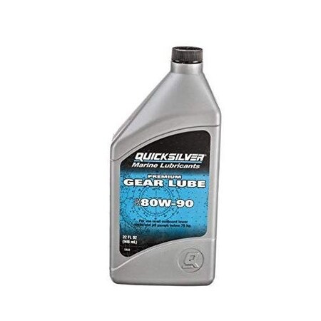 Mercury Quicksilver Gear Lube 32Oz Premium QUIK858058